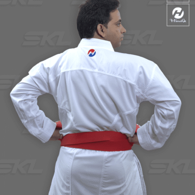 SKL-HimaGi Gold Kumite Uniform- 08 OZ - Image 2