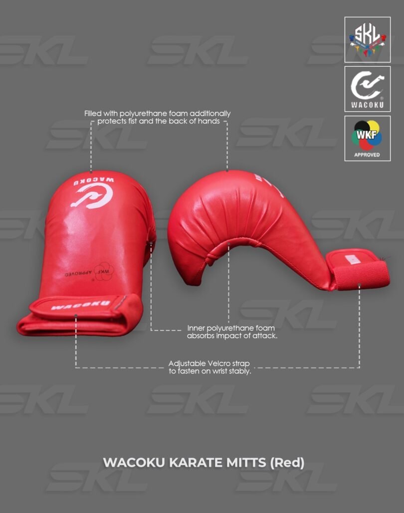 WKF GLOVES –RED - Image 2